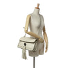 Gucci Medium Leather Bamboo Daily Crossbody Secondhand