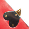 Secondhand Valentino Leather L'Amour Rockstud Chain Shoulder Bag