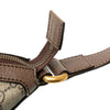 Gucci Small GG Supreme Web Ophidia Half Moon Crossbody Secondhand