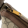 Gucci Small GG Supreme Web Ophidia Half Moon Crossbody Secondhand