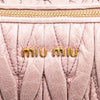 Secondhand Miu Miu Nappa Matelasse Lux Charm Shoulder Bag