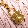 Secondhand Miu Miu Nappa Matelasse Lux Charm Shoulder Bag