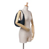 Fendi Canvas FF Marble Croissant Shoulder Bag Secondhand