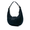 Fendi Canvas FF Marble Croissant Shoulder Bag Secondhand