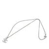Chanel CC Brass and Strass Pendant Necklace Secondhand