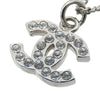 Chanel CC Brass and Strass Pendant Necklace Secondhand