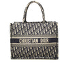 Dior Medium Oblique Embroidered Canvas Book Tote Secondhand