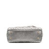 Dior Small Metallic Grained Calfskin Cannage Supple Lady Dior Secondhand