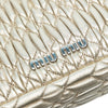 Miu Miu Matelasse Nappa Crystal Chain Satchel Secondhand
