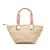 Gucci GG Canvas Web Tote Secondhand