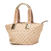 Gucci GG Canvas Web Tote Secondhand