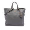 Prada Soft Calf Open Convertible Tote Secondhand