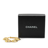 Secondhand Chanel Gold Plated CC Quilted Medallion Bracelet