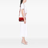 Burberry Leather and House Check Canvas Bridle Abbott Crossbody Secondhand
