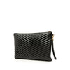 Saint Laurent Chevron Calfskin Cassandre Document Holder Secondhand