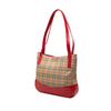 Burberry Haymarket Check Canvas Tote Secondhand
