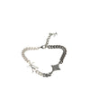Louis Vuitton Silver Plated LV Instinct Bracelet Secondhand