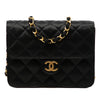 Chanel Mini Square Classic Satin Single Flap Secondhand