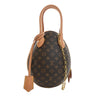 Louis Vuitton Monogram and Calfskin Egg Bag Secondhand