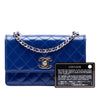 Chanel CC Quilted Patent Single Flap Secondhand