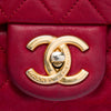 Chanel Large Quilted Iridescent Calfskin Coco Pleats Flap Secondhand