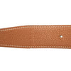 Hermès Togo and Box Calf H Strie Reversible Belt Secondhand