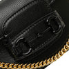 Gucci Mini Leather Horsebit 1955 Web Satchel Secondhand