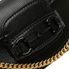 Gucci Mini Leather Horsebit 1955 Web Satchel Secondhand