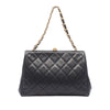 Chanel Quilted Caviar Kisslock Shoulder Bag Secondhand