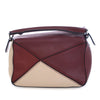 LOEWE Mini Bicolor Calfskin Puzzle Satchel Secondhand
