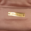 Secondhand Miu Miu Leather Studded Frame Clutch