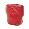 Gucci Small GG Marmont Matelasse Calfskin Bucket Bag Secondhand
