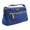Secondhand Prada Blue Nylon Shoulder Bag - '10s