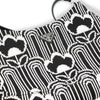 Secondhand Prada Black/White Jacquard Knit Cleo Bag - '20s