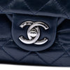 Chanel Medium Quilted Glazed Calfskin Duo Color Flap Secondhand
