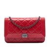 Chanel Quilted Lambskin Boy Wallet On Chain Secondhand