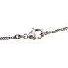 Chanel Brass Faux Pearl and Strass Twisted CC Pendant Necklace Secondhand