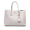 Secondhand Prada Large Saffiano Cuir Double Satchel
