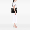 Prada Saffiano Trimmed Tessuto Satchel Secondhand