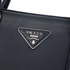 Prada Large City Calf Galleria Double Zip Satchel Secondhand