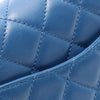 Chanel Mini Square Classic Lambskin Pearl Crush Single Flap Secondhand
