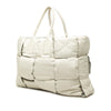 Bottega Veneta Padded Calfskin Maxi Intrecciato Squash Tote Secondhand