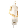 Secondhand Bottega Veneta Crystal Embellished Canvas Daisey Crossbody