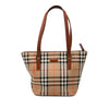Burberry Haymarket Check Canvas Tote Secondhand