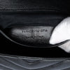 Saint Laurent Medium Chevron Sheepskin Monogram College Satchel Secondhand