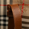 Secondhand Burberry Haymarket Check Canvas Tote