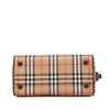 Burberry Haymarket Check Canvas Boston Bag Secondhand