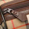 Burberry Haymarket Check Canvas Boston Bag Secondhand