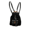 Gucci Suede Bamboo Backpack Secondhand