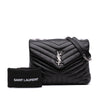 Secondhand Saint Laurent Medium Matelasse Leather LouLou Shoulder Bag
